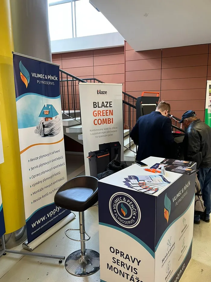 Stánek Vilimec & Pěnčík na veletrhu Stavotech